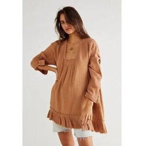 Free People Bring It On Tunic Size Large, Ponytail